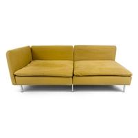 image of Brukt Gul Ikea Söderhamn 3-seters sofa