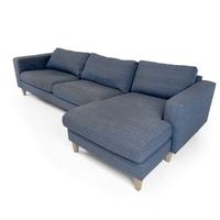 image of 3 seter sofa med sofamodul